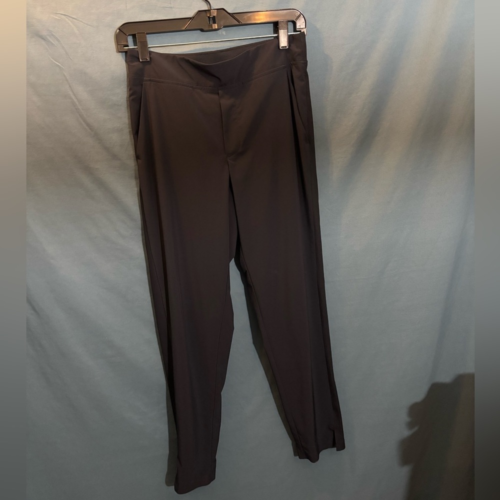 Athleta Black Ankle Cropped Stretch Pants